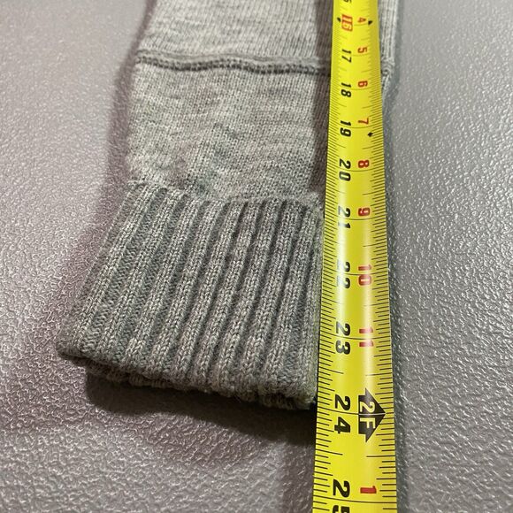 Vintage HELEN SUE Cardigan Sweater Shawl Collar Buttons Pockets Womens M Gray - Picture 7 of 8